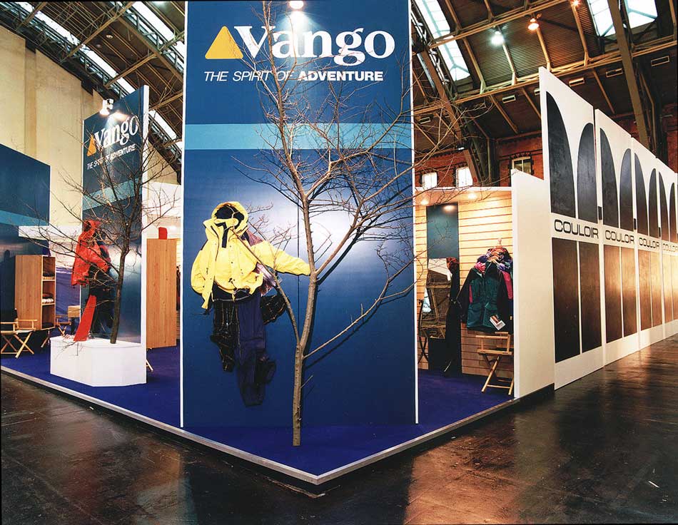 Vango and Couloir exhibition stand