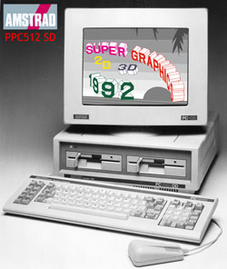 Amstrad PC from mid 1980