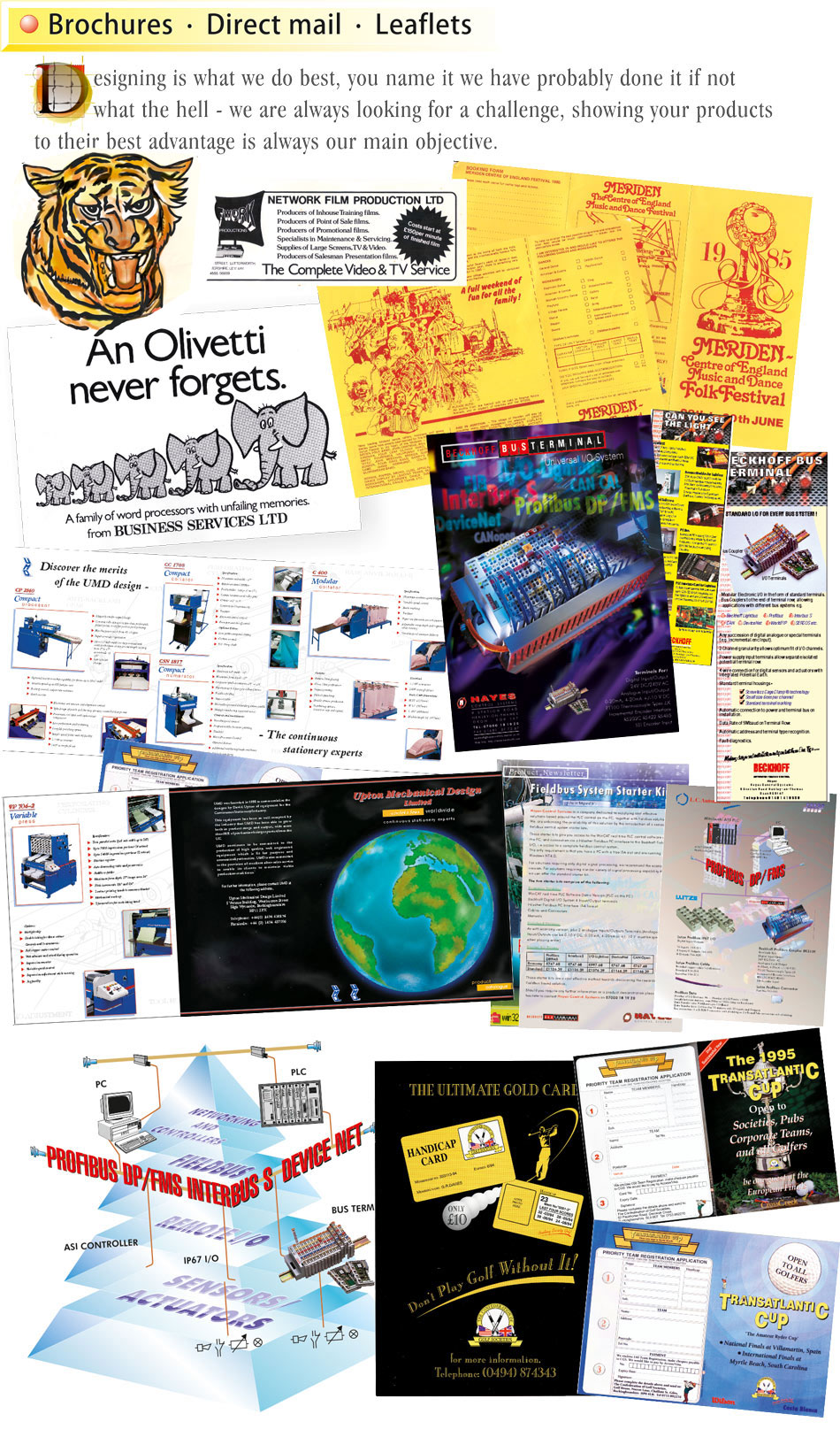 Brochures Direct Mail Leaflets