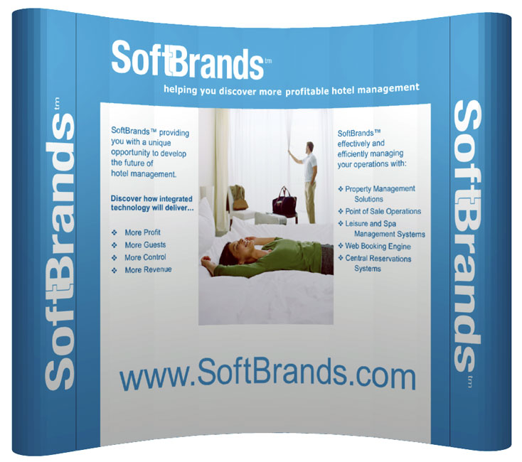 Softbrand 3x3 popup