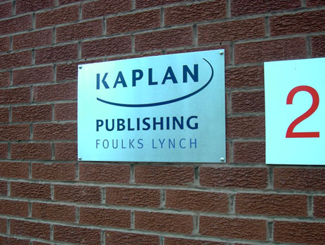 Kaplan Publishing Stainless Steel