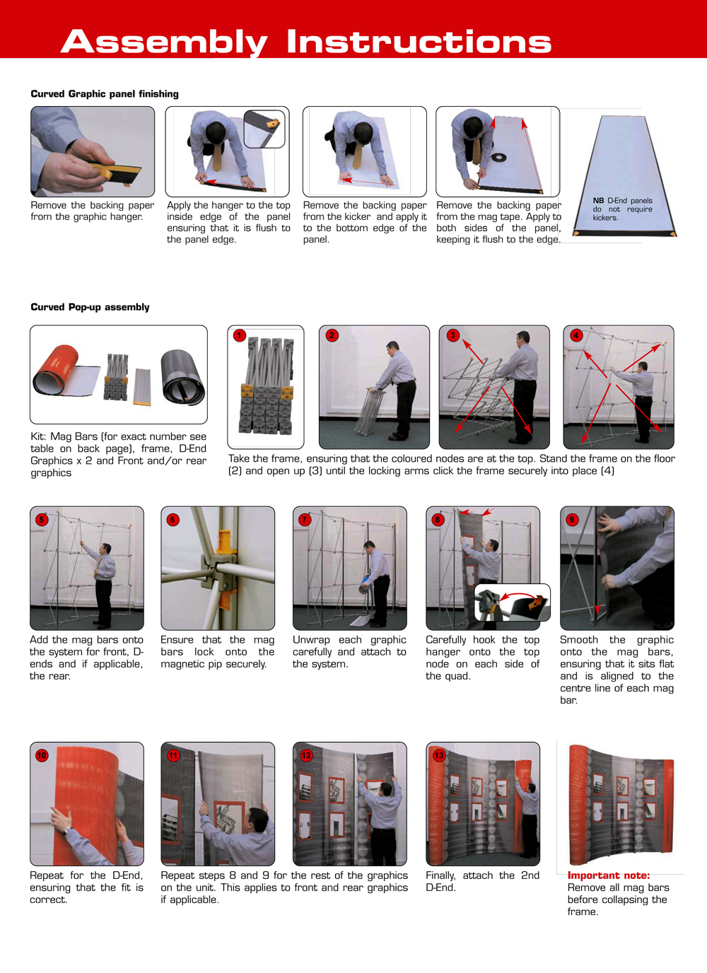 Impact pop up assembly instructions