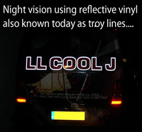 LL Cool J relective vinyl also know as troy lines