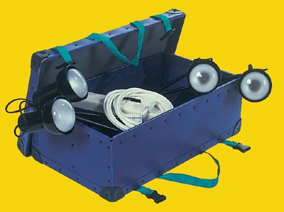 Extensive range of lighting kits available