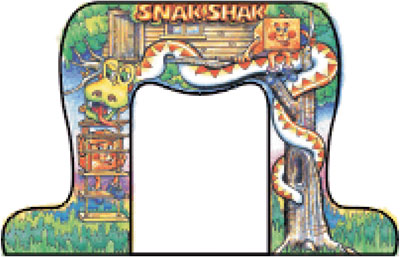 Retail Snack Shak sign