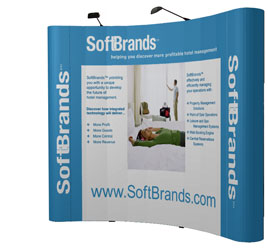 Softbrands 3x3 popup evolution express