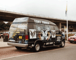 Tim Westwood Van rear